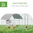 9.2' x 12.5' x 6.5' Walk-In Steel Chicken Coop & Small Animal Pen - Seasonal Overstock