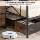 Day Beds, Alexis Twin Size Metal Day Bed - Black - Seasonal Overstock