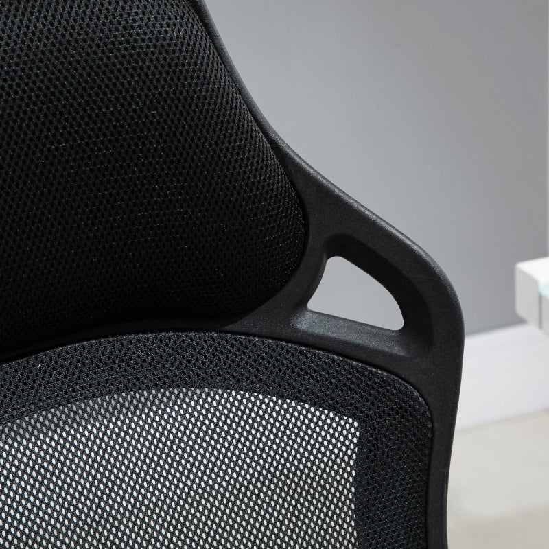 Boman High Back Swivel Office Chair - Black - Seasonal Overstock