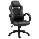 Gaming Chairs, Diego Racing Style High Back Black Gaming Chair - Seasonal Overstock