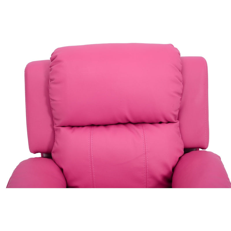 Kids Pink Reclining Arm Chair - Seasonal Overstock