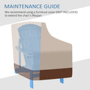 Linkin Wood Adirondack Chair in Blue - Seasonal Overstock