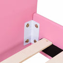 Amina Pink Twin Size Princess Platform Bed - Seasonal Overstock