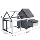 Coops & Hutches, Chic Backyard Chicken Coop 5.4ft - Seasonal Overstock