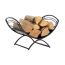 Classic Fireplace Firewood Rack Log Holder - Seasonal Overstock