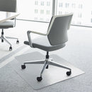 Office Accessories, Vinyl Floor Protector Mat for Desk Chairs 47 x 35in - Seasonal Overstock