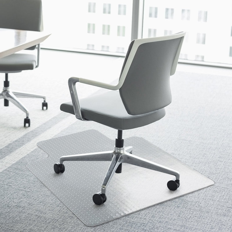 Vinyl Floor Protector Mat for Desk Chairs 47 x 35in - Seasonal Overstock