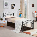 Huckley Twin Metal Platform Bed - Seasonal Overstock
