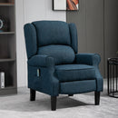 Recliner Chairs, Isaac Blue Vibration Massage Chair - Seasonal Overstock