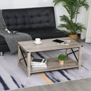 Jebb Industrial Style Coffee Table - Seasonal Overstock