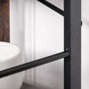 Shar Rustic Industrial 4-Tier Bookshelf - Seasonal Overstock