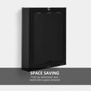 Sofia Floating Wall Desk Table - Black - Seasonal Overstock