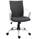 Gestar Steel Base Swivel Office Chair - Charcoal Linen - Seasonal Overstock