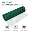 Rectangular Wire Chicken Fencing for Pets & Gardens 98' x 3'1" - Green - Seasonal Overstock