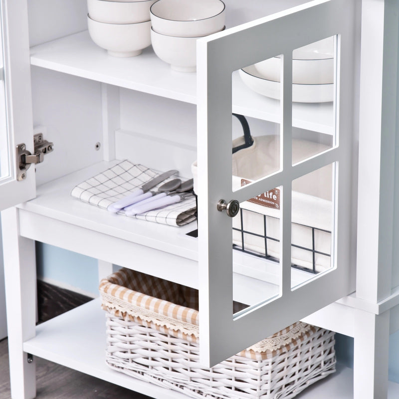 Sina 31.5" White Sideboard Cabinet - Seasonal Overstock