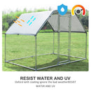Pet Accessories, 6' x 9' Steel Frame Walk-In Chicken Coop Run - Seasonal Overstock