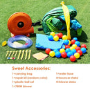 Bouncy Castles, 8-in-1 Tropical Paradise Bouncy Castle 14.1' x 12.3' x 6.75' - Seasonal Overstock