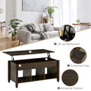 Coffee Tables, Bryan Lift Top Coffee Table with 3 Storage Compartments - Espresso Brown - Seasonal Overstock