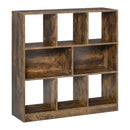 Dyan Rustic Brown 3-Tier Bookshelf - Seasonal Overstock