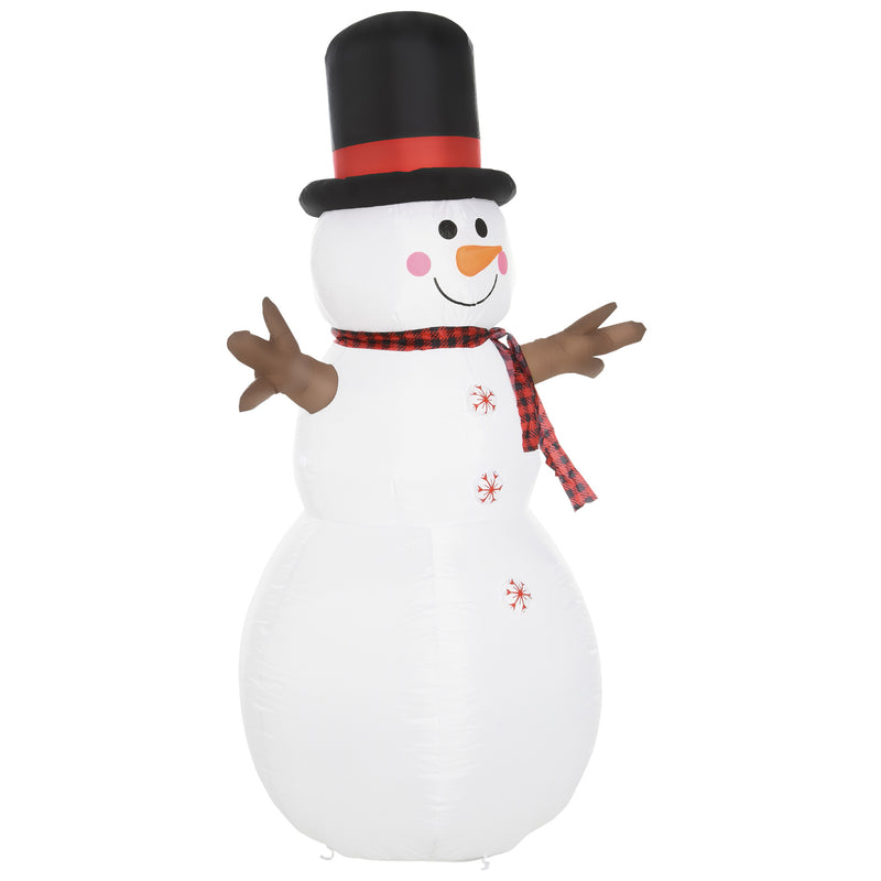 6ft Inflatable Snowman Christmas Decoration - Seasonal Overstock