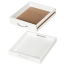 Adina 4-Tier Rolling Kitchen Island & Serving Cart - White - Seasonal Overstock