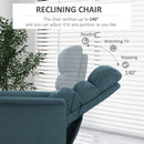 Ryder2 Powered Lift Recliner Chair Blue