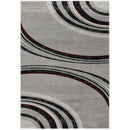 Area Rugs, Ripples Grey Area Rug by Vegas Contemporary - Seasonal Overstock