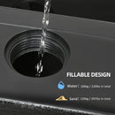 4pc Cantilever and Offset Umbrella Base Weights up to 297 lbs - Seasonal Overstock