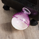 Hamster Cage Kit with Exercise Wheel & Tube - Black - Seasonal Overstock