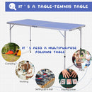 Games, Multi-Use Portable Table Tennis Table - Seasonal Overstock