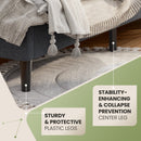 Tomi Twin Size Upholstered Platform Bed - Seasonal Overstock