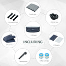 Hot Tubs, 4-6 Person Inflatable Portable Hot Tub Spa 251 Gallons - Dark Blue - Seasonal Overstock