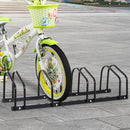 4 Bike Parking Rack - Black - Seasonal Overstock