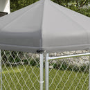 7' x 6' x 7' Outdoor Dog Kennel Play Pen For Dogs with Canopy