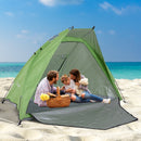 Tents, Portable Beach Tent and Carry Bag 2-3 Person - Seasonal Overstock