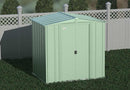 6' x 5' Arrow Classic Steel Storage Shed - Sage Green - Seasonal Overstock