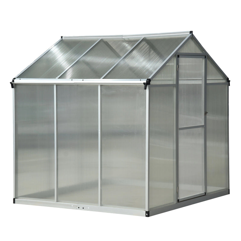 6 x 6.25 x 6.4ft Walk-In Cold Storage Greenhouse - Seasonal Overstock