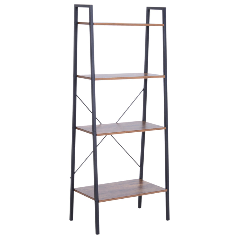 Aiden Industrial Style 4 Tier Ladder Shelf - Seasonal Overstock