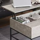 Ranoki Marble Grey Lift Top Coffee Table - Seasonal Overstock