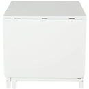 Dining Tables, Ethena Drop-Leaf Table in White - Seasonal Overstock