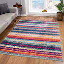 Dalisa Multi-Colour Area Rug by Mercury Splash - Seasonal Overstock