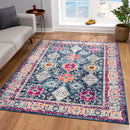 Edanni Navy Area Rug by Mercury Splash - Seasonal Overstock