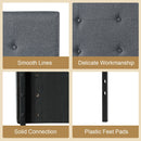 Regan Full & Queen Size Adjustable Grey Upholstered Headboard - Seasonal Overstock