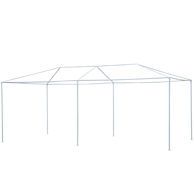 9' x 19' Canopy Party Tent With 4 Side Walls - Seasonal Overstock