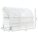 Greenhouses, 10' x 5' x 7' Side Wall Soft Cover Greenhouse - Seasonal Overstock