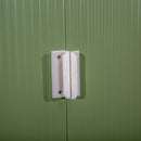 9' x 6.4' Outdoor Storage Shed - Light Green - Seasonal Overstock