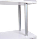 Sylas 4-Tier Bookshelf - White - Seasonal Overstock