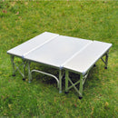 Camping Accessories, 31" Adjustable Height Camping / Beach Table - Seasonal Overstock