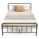 Cora Queen Size Metal Platform Bed - Seasonal Overstock