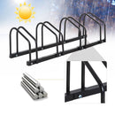 4 Bike Parking Rack - Black - Seasonal Overstock